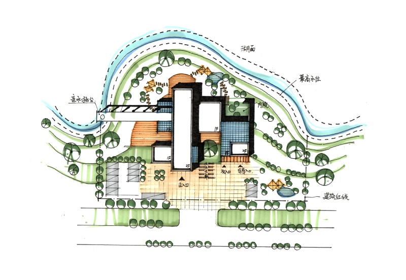 第五单元     建筑平面图 讲解 建筑平面图绘制基本要素   线条粗细